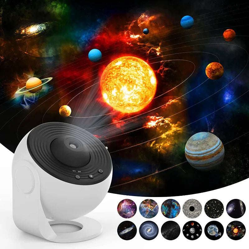 Night Light Galaxy Projector